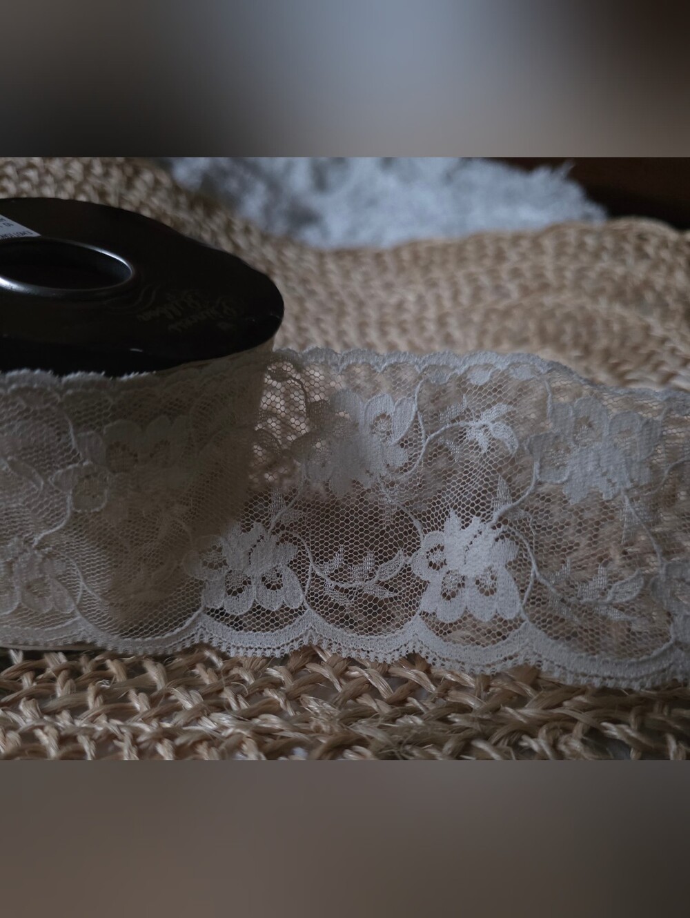 Delicate Cream Lace Trim Almost 2.5" Width
